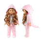 18 Inch Doll Clothes - Onesie Pajamas Fit 18 Inch Girl Doll And More (Dinosaur)