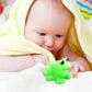 Truegood 12Pcs Frogs Baby Bath Tub Bathing Rubber Squeaky Toys Toy Frog