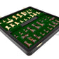 House Of Chess - 12 Inches Wooden Magnetic Folding Travel Chess Set/Board - 2 Extra Knights, 2 Extra Pawns, 2 Extra Queens & Algebraic Notation - Handmade - Premium Quality