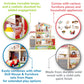 Hape Doll Family Mansion| Award Winning 10 Bedroom Doll House, Wooden Play Mansion With Accessories For Ages 3+ Years