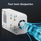 VIFLY ToothStor 4-Port 2S LiPo Balance Charger with Storage Mode - Compact White Design for High-Performance Charging