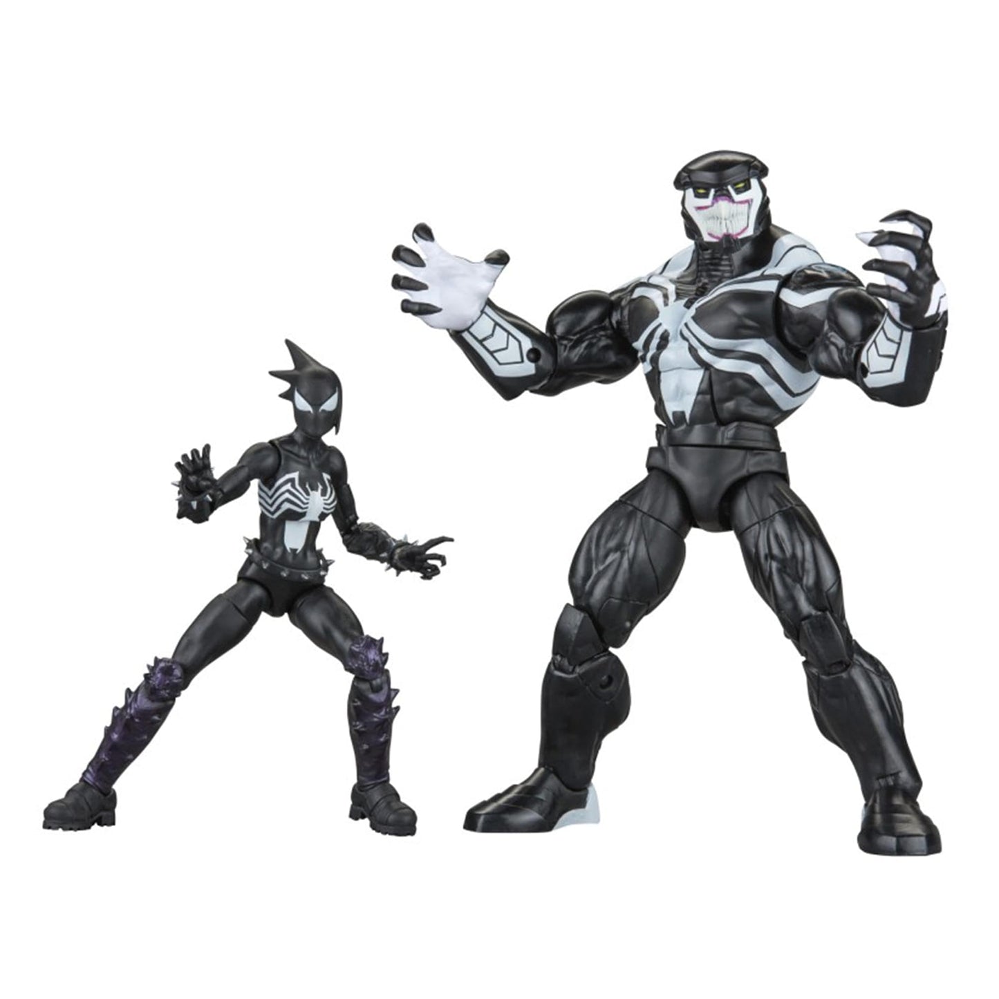 Marvel Hasbro - Venom: Space Knight Legends Pack 2 Figurines Mania & Venom Space Knight 15 Cm