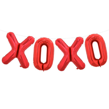 Toniful 16 Inch Valentines Day Letter Balloons Banner Foil Valentines Day Decoration Balloons For Romantic Valentine'S Day Weddi