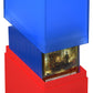 Ultimate Guard Boulder Synergy 100+, Deck Case For 100 Double-Sleeved Tcg Cards, Blue/Red, Secure & Durable Storage For Trading Card Games