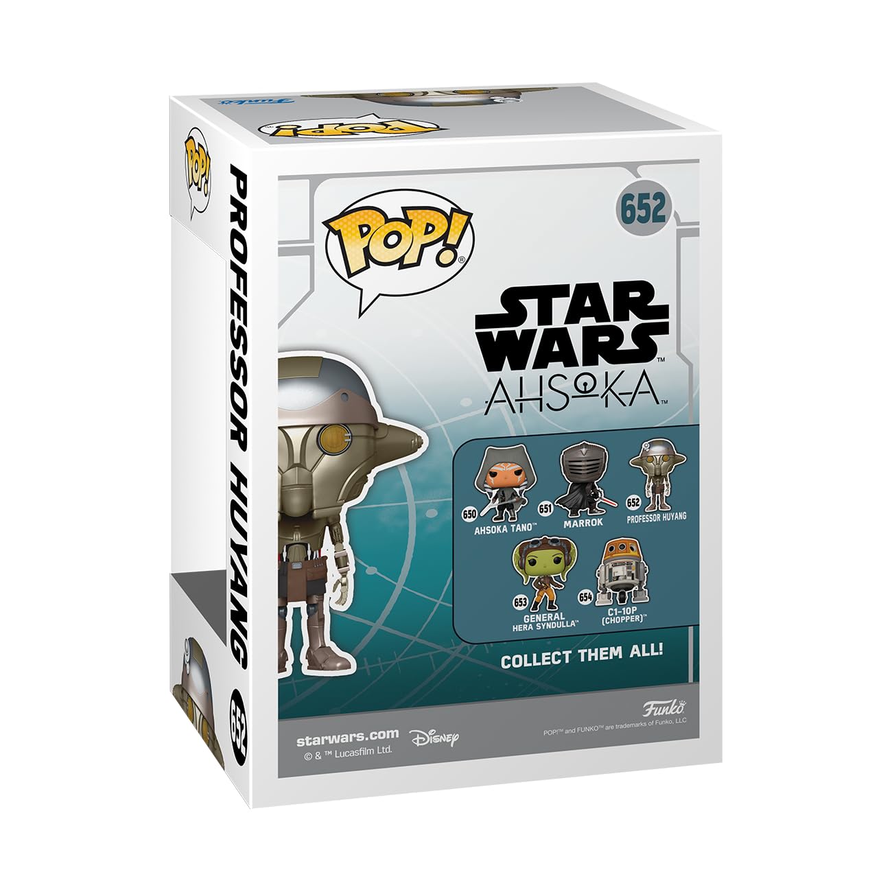 Funko Pop! Star Wars: Ahsoka Tv - Professor Huyang - Collectable Vinyl Figure - Gift Idea - Official Merchandise - For Kids & Adults - Tv Fans - Model Figure For Collectors And Display
