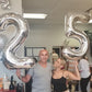 10 Balloon Number, Silver Number 10Th Birthday Balloons 40 Inch, 10 Years Old Silver Birthday Decorations For Boys Girls, 10Th A