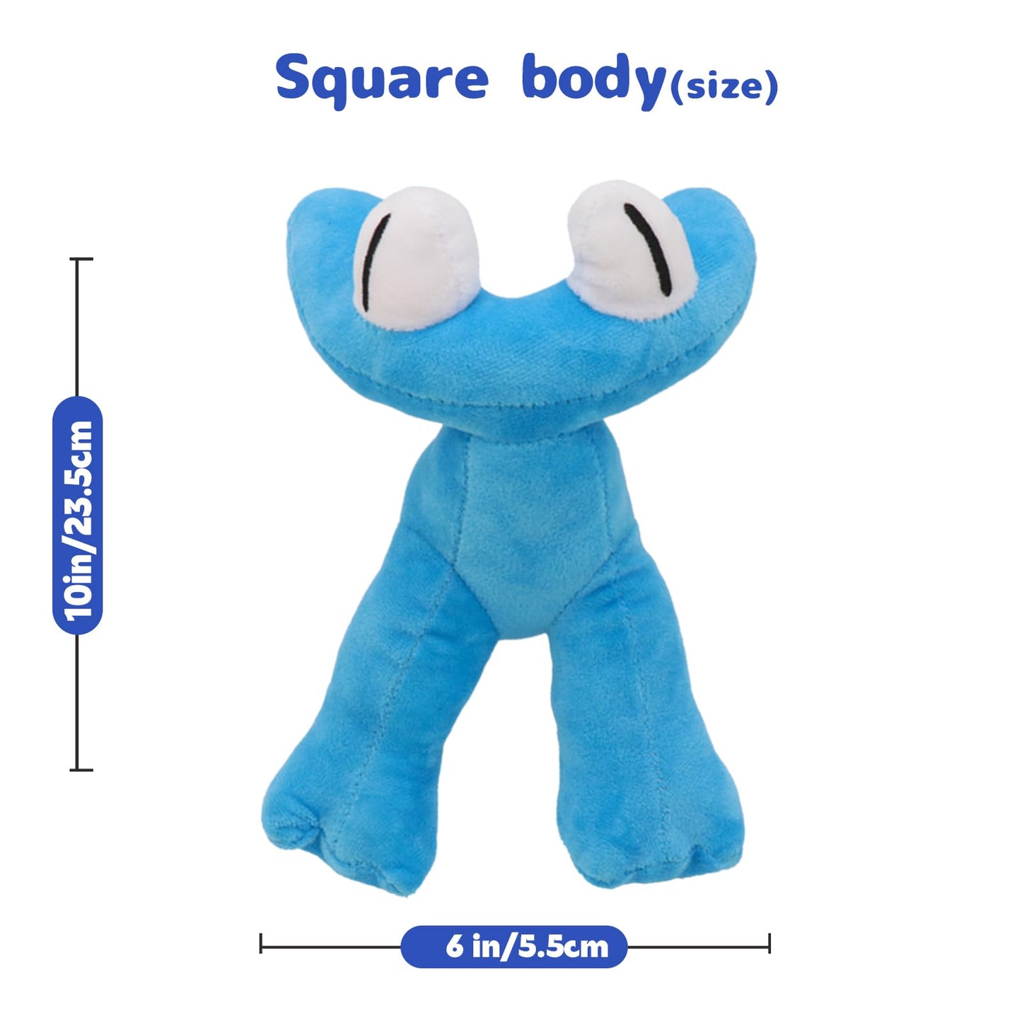 YZONU Plush Friends Chapter 2 Plushies - B-Cyan Cotton Stuffed Animal for Kids & Friends - Halloween & Birthday Gift - Model 755467493109
