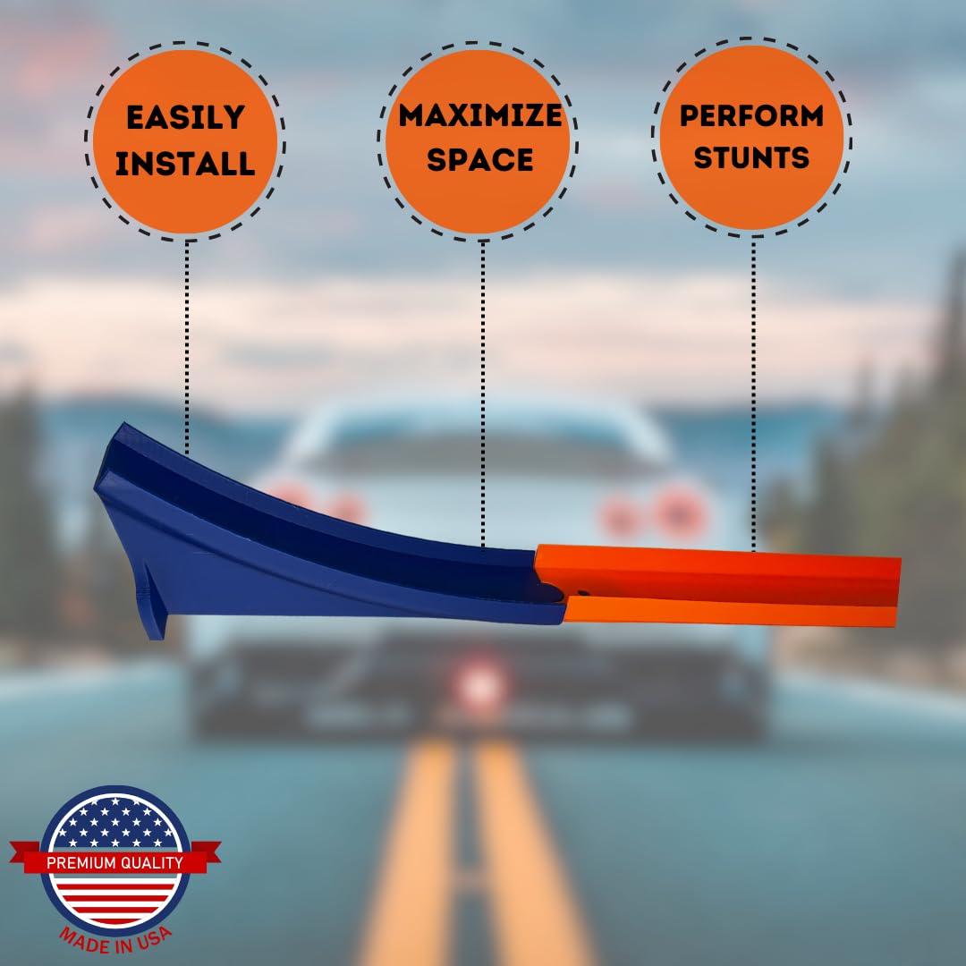 Chatelet Racetrack Ramp Compatible With Hot Wheels Tracks | Create Epic Racecar Jumps | Ramp Connector For Racetracks | Made In
