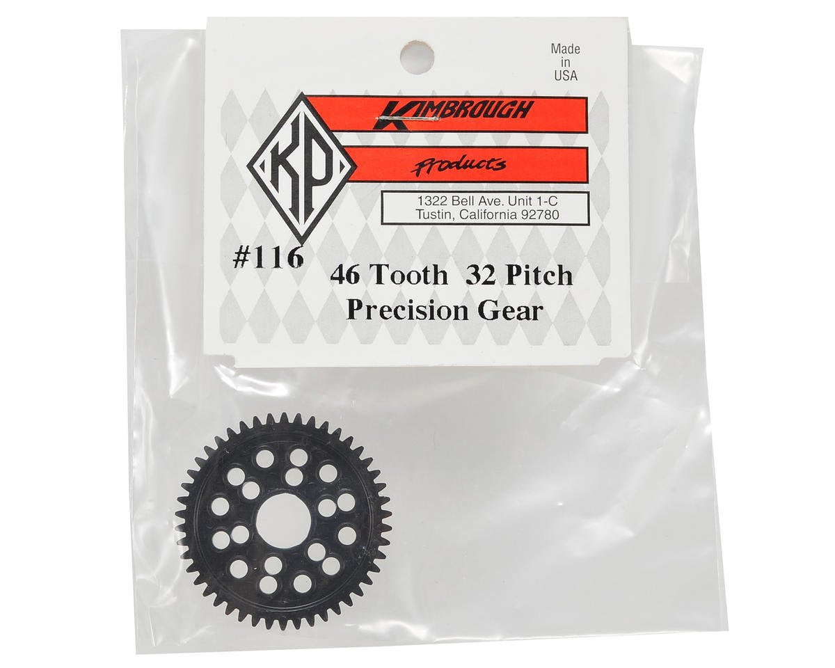 Kimbrough 116 46 Tooth Spur Gear 32 Pitch, Brown