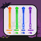 Halloween Mini Bubble Wands Toys Gifts Bulk 64 Pack, Halloween Birthday Party Favors Supplies Bucket Basket Goodie Bag Stuffer F