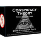 Neddy Games Conspiracy Theory Trivia Board Game Expansion Pack - Black Cardstock - Model 2018CONEXP
