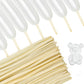 100Pcs 260 Balloons Clear Long Balloons For Balloon, Premium Quality Latex Twisting Balloons For Animals Modeling Christmas Birt