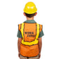 Tigerdoe Kids Party Dress Up - 8 Hats with 8 Vests- Construction Party - Birthday Favors
