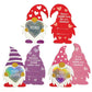 Playhouse Sweet Gnome Heart Sticker 28 Card Super Valentine Exchange Pack for Kids