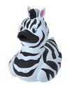 Wild Republic Rubber Ducks, Bath Toys, Kids Gifts, Pool Toys, Water Toys, Zebra, 4'