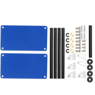 VGEBY Tools Trolley Kit, 2 Tier Tools Storage Trolley Mobile Workshop Garage Repair RC Accessories for 1/8 1/10 1/12 1/16 Scale