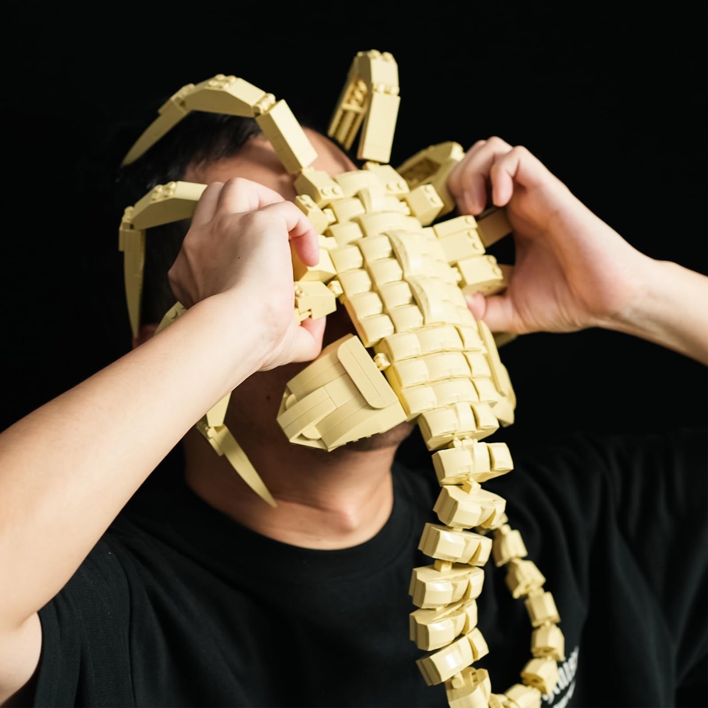 Xenomorph Facehugger Action Figure Building Kit Compatible With Lego,Cool Halloween Horror Toys For Adults And Boys 8-14 Years U