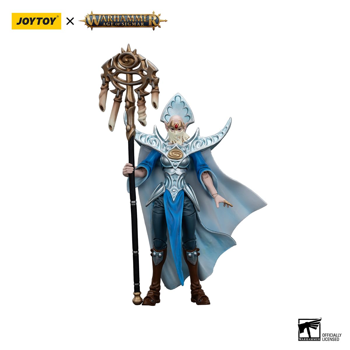 JOYTOY Warhammer 1/18 Action Figure Age of Sigmar Stormcast Eternals The Blacktalons Lorai, Child of The Abyss 4.25in Mecha Joy