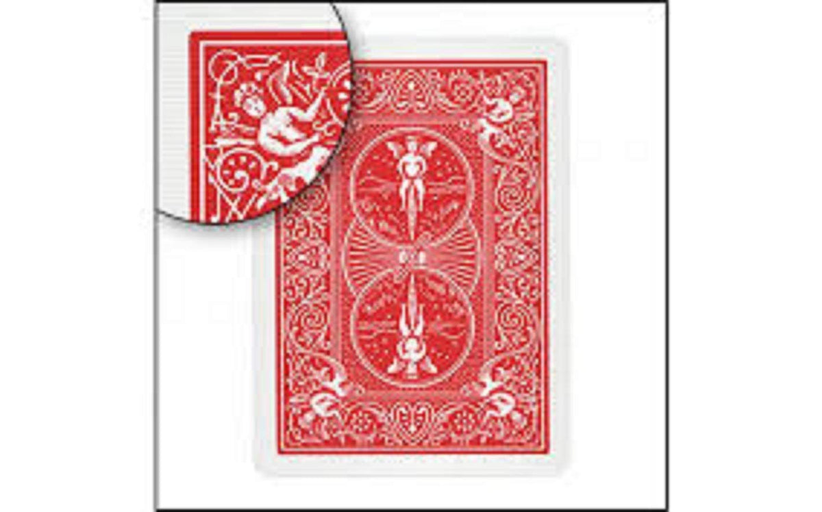 R.S.Magic Tricks Bicycle Marked Playing Card Magic Cards (Red)