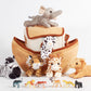 13'' Plush Noah'S Ark Playset With 6 Stuffed Animals (Elephant, Snow Leopard, Lion, Zebra, Tiger And Giraffe) And 6 Bonus Wild A
