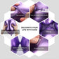 Purple And Silver Balloons,12 Inch 60Pcs Pastel Purple Balloons With Silver Confetti Balloons,Lavender Balloons For Mother'S Day