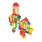 Enakshi 50 Pieces Wooden Building Blocks Kids Stacking Games For Boys Girls Children| Toys & Hobbies|Preschool Toys & Pretend Pl