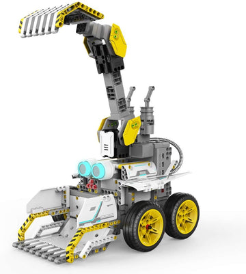 UBTECH JIMU Robot Builderbots Series: Overdrive Kit/App-Enabled Building and Coding STEM Learning Kit (410 Parts and Connectors)