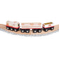Orbrium 8 Unpainted Train Cars With 12 Colors Paint And Paint Brushes Set For Wooden Railway Compatible With Thomas, Chuggington, Brio, For Birthday Party Train Theme