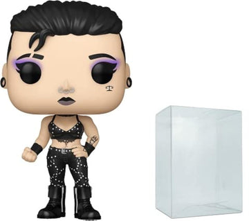 Pop Sports: Rhea Ripley Vinyl Figure #122 (Bundle With Ecotek Protector Case)