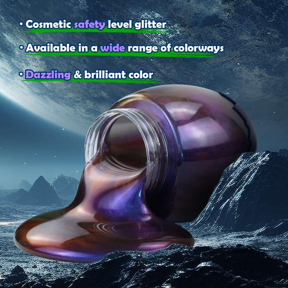 Waterelf 3Pcs Polyester Galaxy Slime Kit - Big Egg Slime For Kids Boys Girls Adults - Perfect For Party Favors, Stress Relief Ac