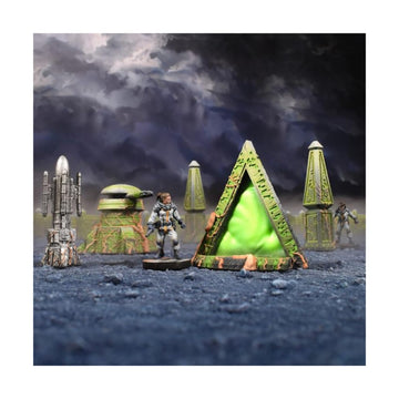 Mantic Games. Terrain Crate Sci-Fi Terrain Xenos Stronghold. Mgtc232