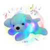Glow Guards Musical Light up Polar Bear Stuffed Animal Singing Soft Plush Toy with LED Night Lights Nursery Songs Glow Bedtime P