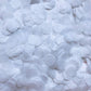 White Confetti Paper 15mm Biodegradable Paper Confetti Circles for Table Wedding Birthday Party Decoration 5000 pcs