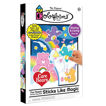 Colorforms Play Set -- Care Bears -- The Classic Picture Toy That Sticks Like Magic (Cover Artwork May Vary) For Ages 3+