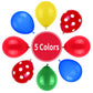 Red Yellow Blue Balloons, Red Blue Green Party Balloons Red Polka Dot Balloons Carnival Circus Balloons Yellow Green Latex Ballo