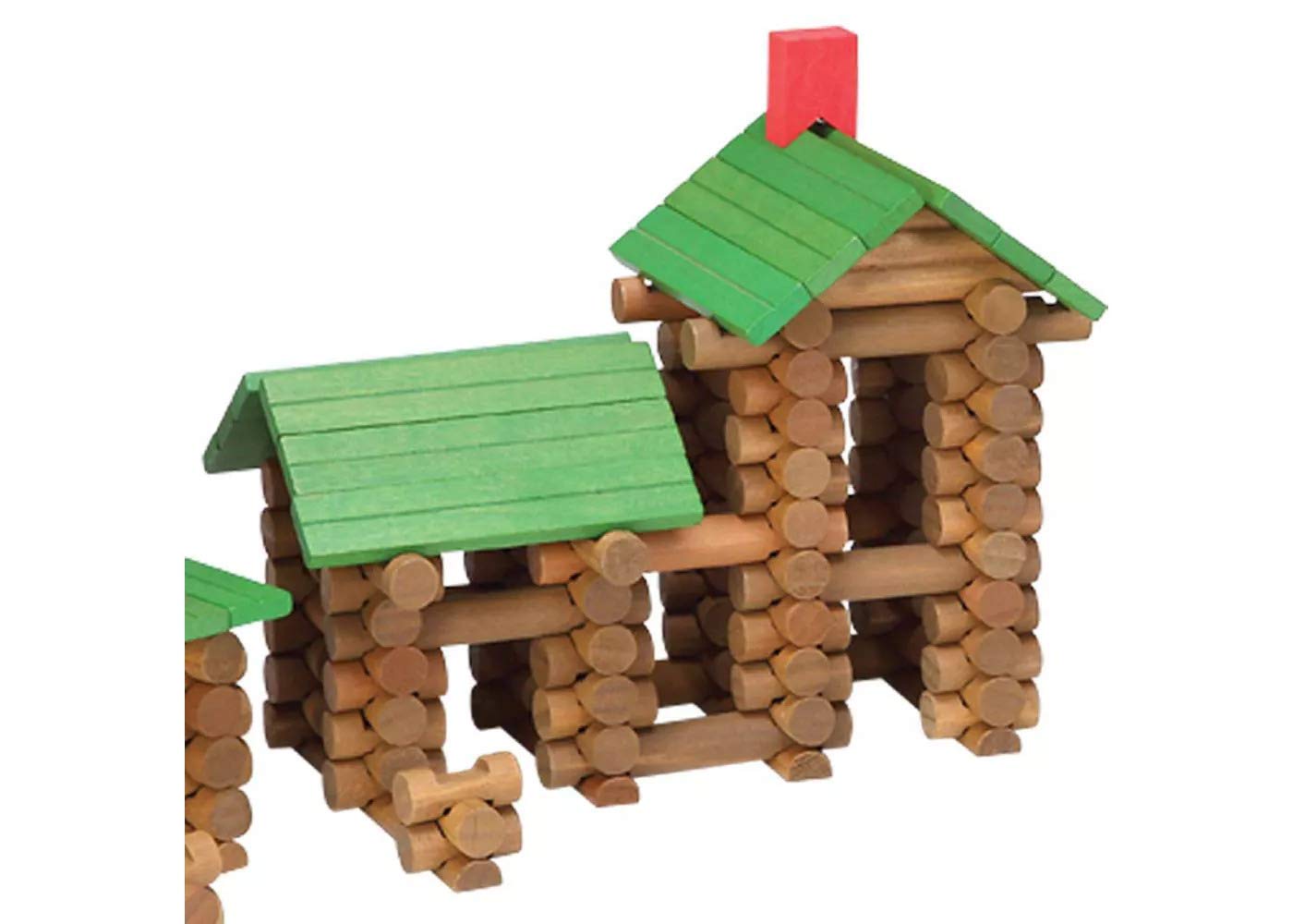 Maxim Enterprise Tumble Tree Timbers Wood Building Set - 450 Pieces, Educational STEM Toy, Brown, Model 53036