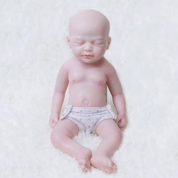 Cazoxdoll 18 Inch Full Silicone Baby Doll Boy - Realistic Reborn Baby Dolls, Christmas And Birthday Gifts For Daughter, Niece An