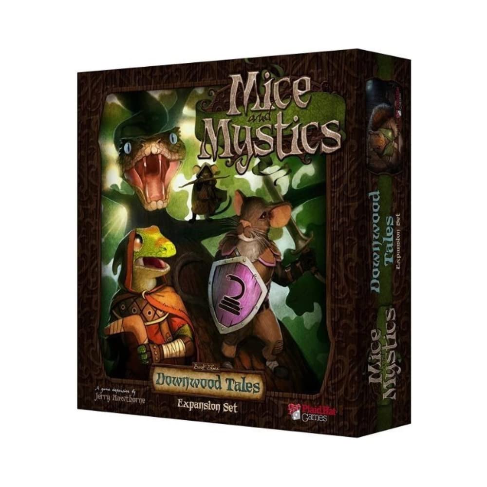Mice & Mystics Downwood Tales Board Game Expansion - Embark On A Whimsical Adventure! Cooperative Strategy Game For Kids & Adult