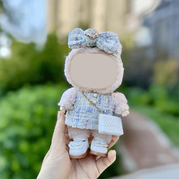 17cm Doll Clothes -17cm Doll Outfit,Chic Style Set for Dolls, Doll Clothes Suitable for Dolls Accessories,Shoes + 1 Clothes + 1