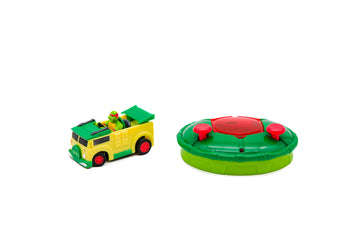 Teenage Mutant Ninja Turtles Raphael Micro Shell Racer RC Vehicle, 3" Plastic Toy, Model 71033, Ages 5+