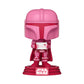 Funko Pop! Star Wars Mandalorian Valentine's Vinyl Figure - Standard Size, Red, Model 60126