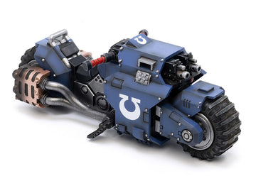 Joytoy Warhammer 40K 1/18 Action Figures, Space Marines Ultramarines Outriders Perfect For Collectors & Decor, Ideal Gift For Bi