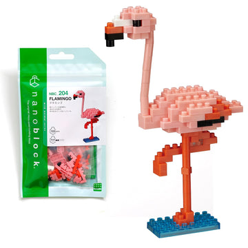 Nanoblock - Animals - Flamingo, Collection Series Building Kit