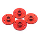5Pack Vgoohobby Metal 25T Servo Arm Round Type Disc Steering Servo Horn Compatible with Futaba MG995 MG996R Servos RC Robot RC S