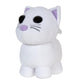 Adopt Me! Collector Plush - Snow Cat - Series 2 - in-Game Stylization Plush - limited availability Virtual Item Code Included - Toys for Kids Featuring Your Favorite Pet  Ages 6+