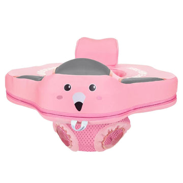 Mambo Non Inflatable Baby Pool Float Mambobaby Solid Swimming Float Baby Floats for Infants Aged 3-24 Months (Mambo Pink)
