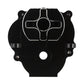 INJORA Transmission Housing with Bearings CNC Aluminum Gearbox Case Housing for 1/18 RC Crawler TRX4M Upgrade(Black)