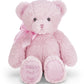 Bearington Large Pink Teddy Bear Plush, 18 Inch Stuffed Animal For Girls
