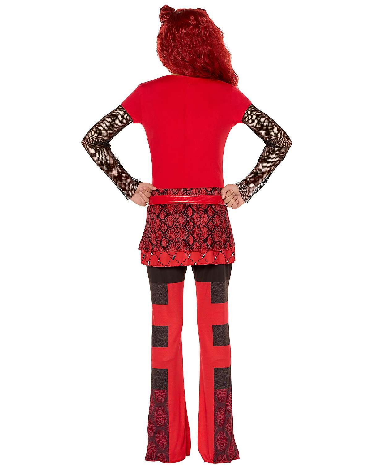 Spirit Halloween Descendants: The Rise Of Red Red Jumpsuit Costume | Officially Licensed | Descendants Red Costume - Md