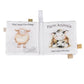 Ali+Oli Baby Cloth Book - Soft Sensory Crinkle Toy for Infants 0-12 Months - BPA Free Silicone - Colorful Farm Animals